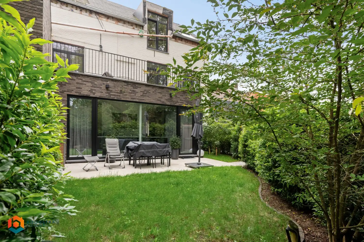 Gelijkvloers energiezuinig app. met 3 slpkrs, terras en tuin te Kessel foto 15
