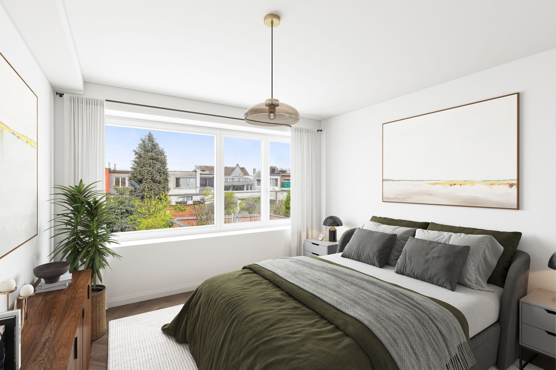 Gerenoveerd energiezuinig app met 3 slaapkamers en terras. foto 11