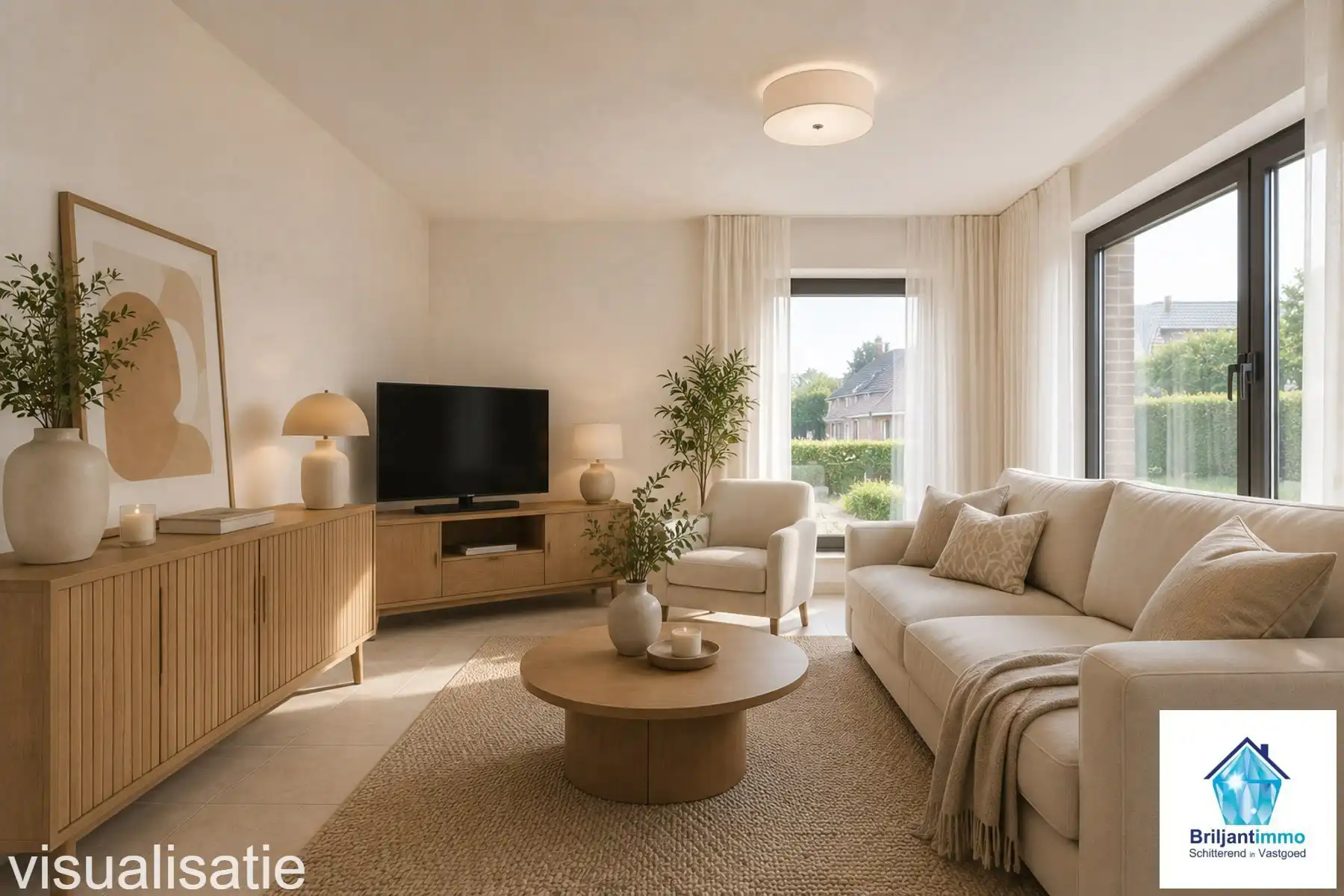 Gelijkvloers wonen met 3 slp, inpandige garage & toffe tuin foto 4