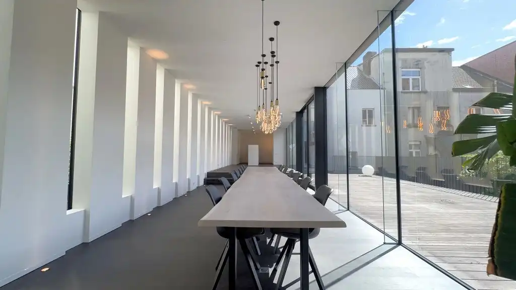 Stijlvol ingericht kantoor te huur nabij station Gent-Dampoort foto 12