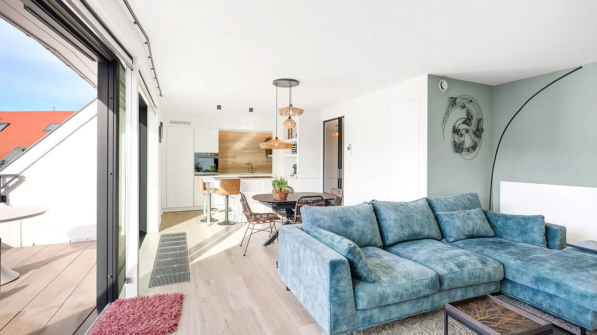 Penthouse met zongericht terras in Residentie Meerzicht foto 3