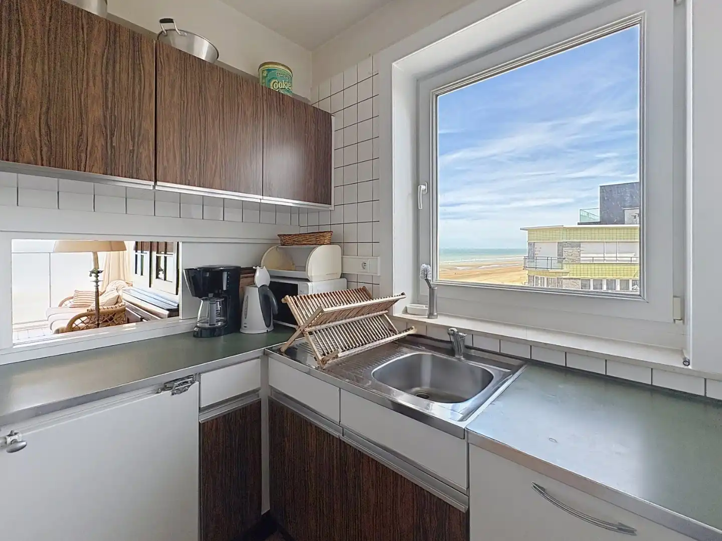 Hoekappartement op de zeedijk –  frontaal zeezicht – garage  foto 10