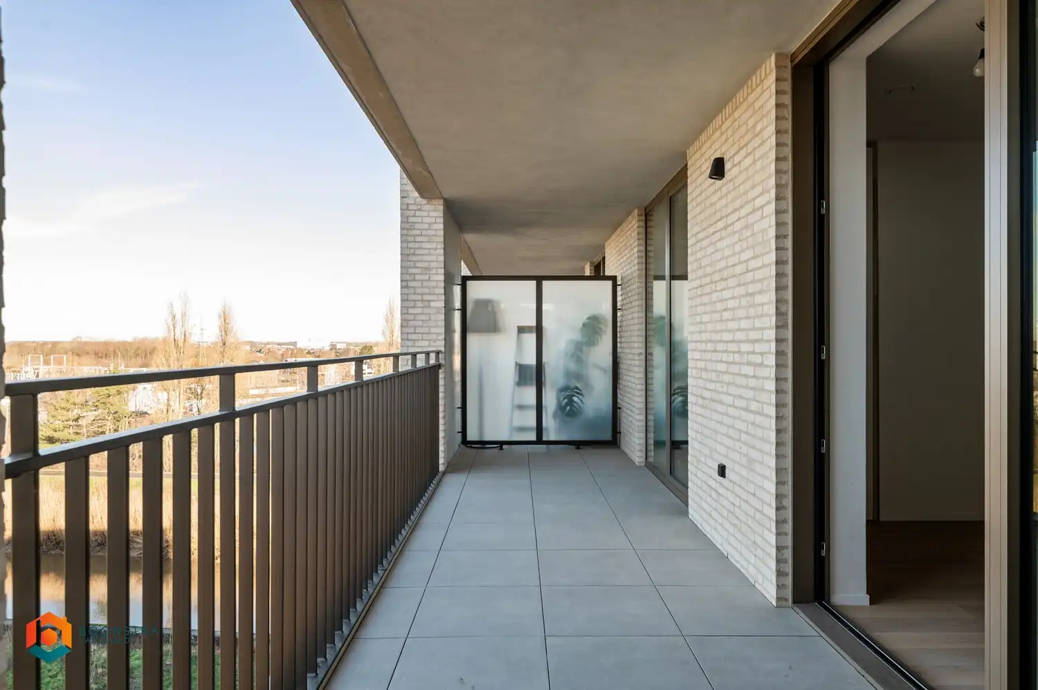 Nieuwbouwapp. met 1 slpkr, berging en prachtig uitzicht te Mechelen foto 16