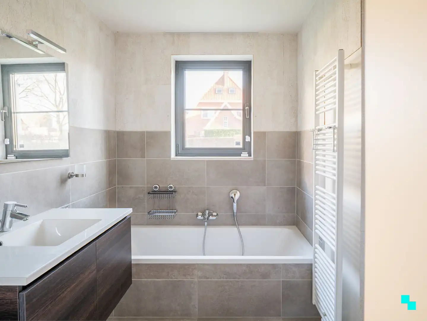 Stijlvol gelijkvloers appartement in zeer groene omgeving foto 23