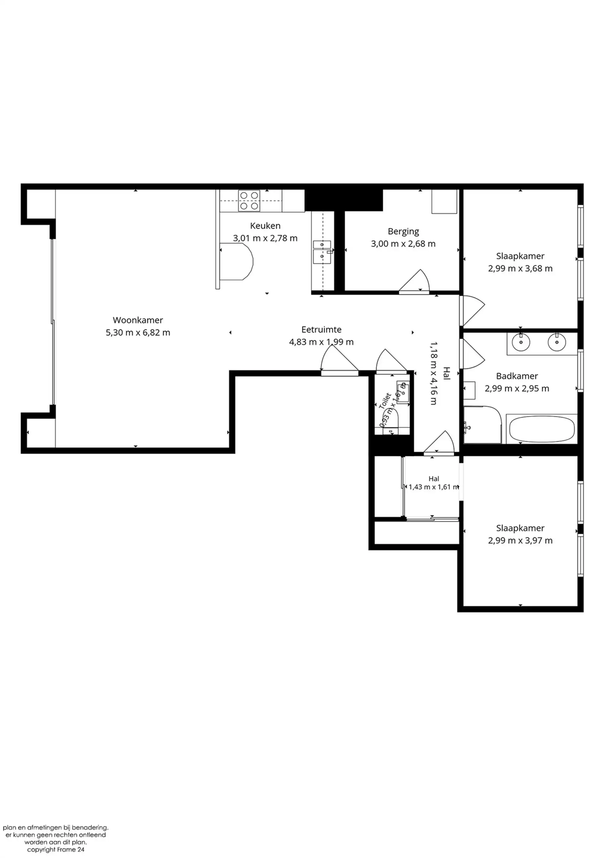 Knap appartement met 2 slpks en dressing te Putte foto 15
