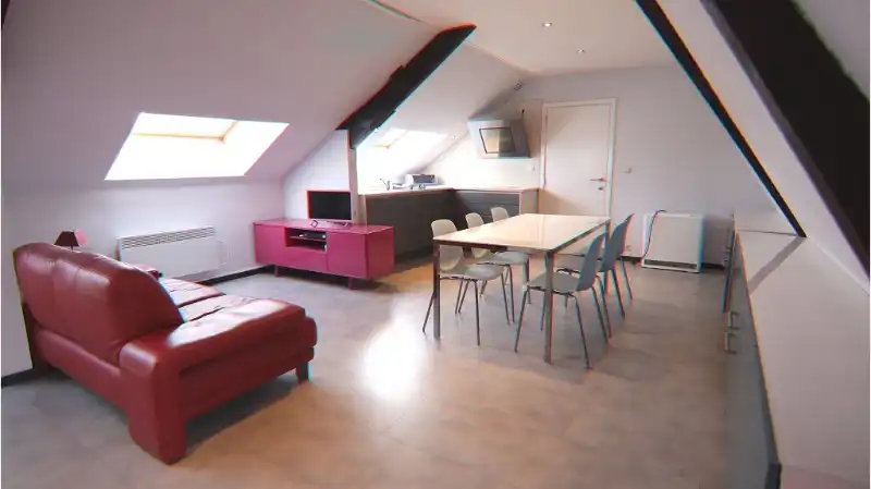 Comfortabel dakappartement met ruim terras te huur in Brugge foto {{pictureIndex}}