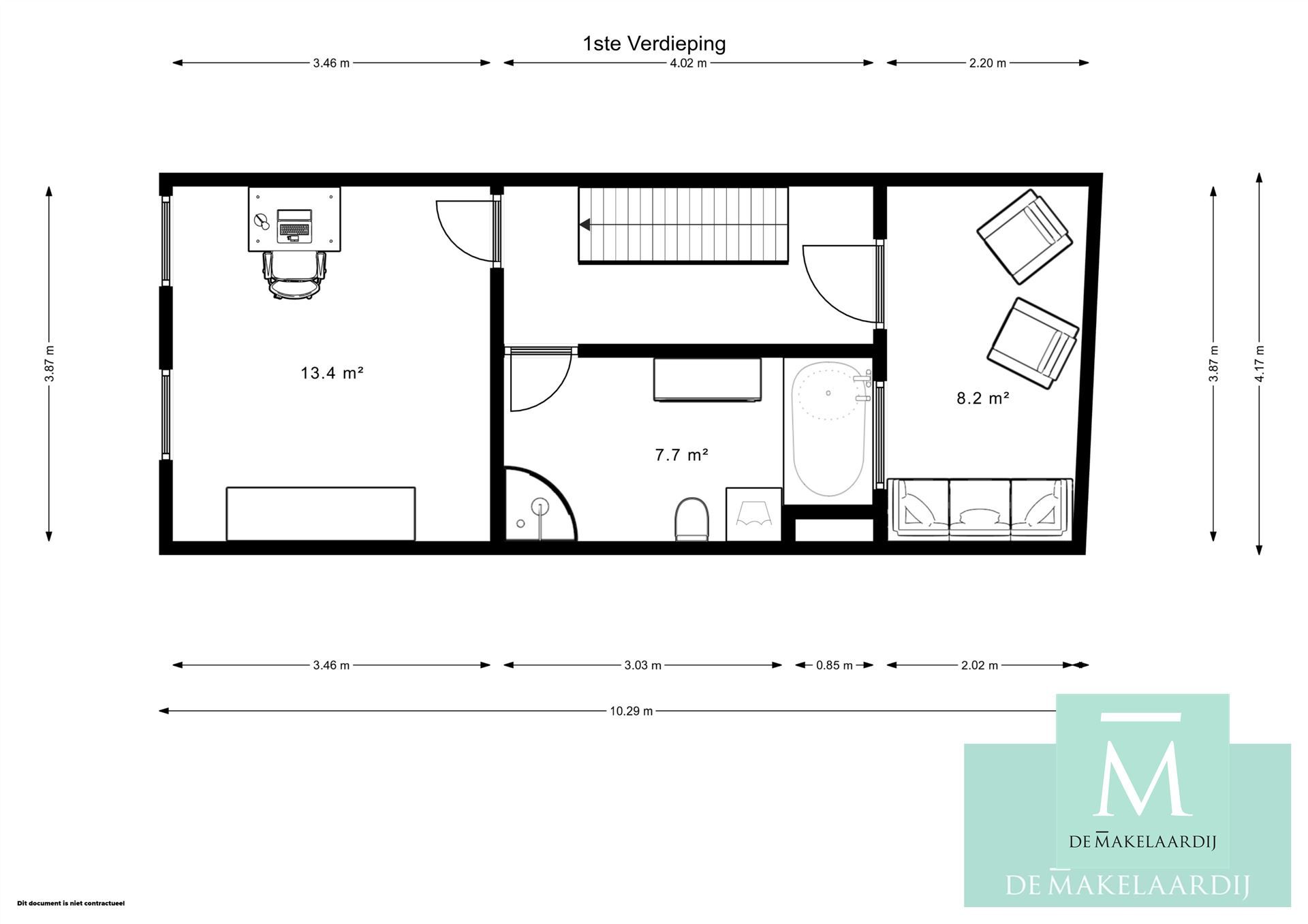 Instapklare én energiezuinige woning te huur in hartje Mechelen  foto 11
