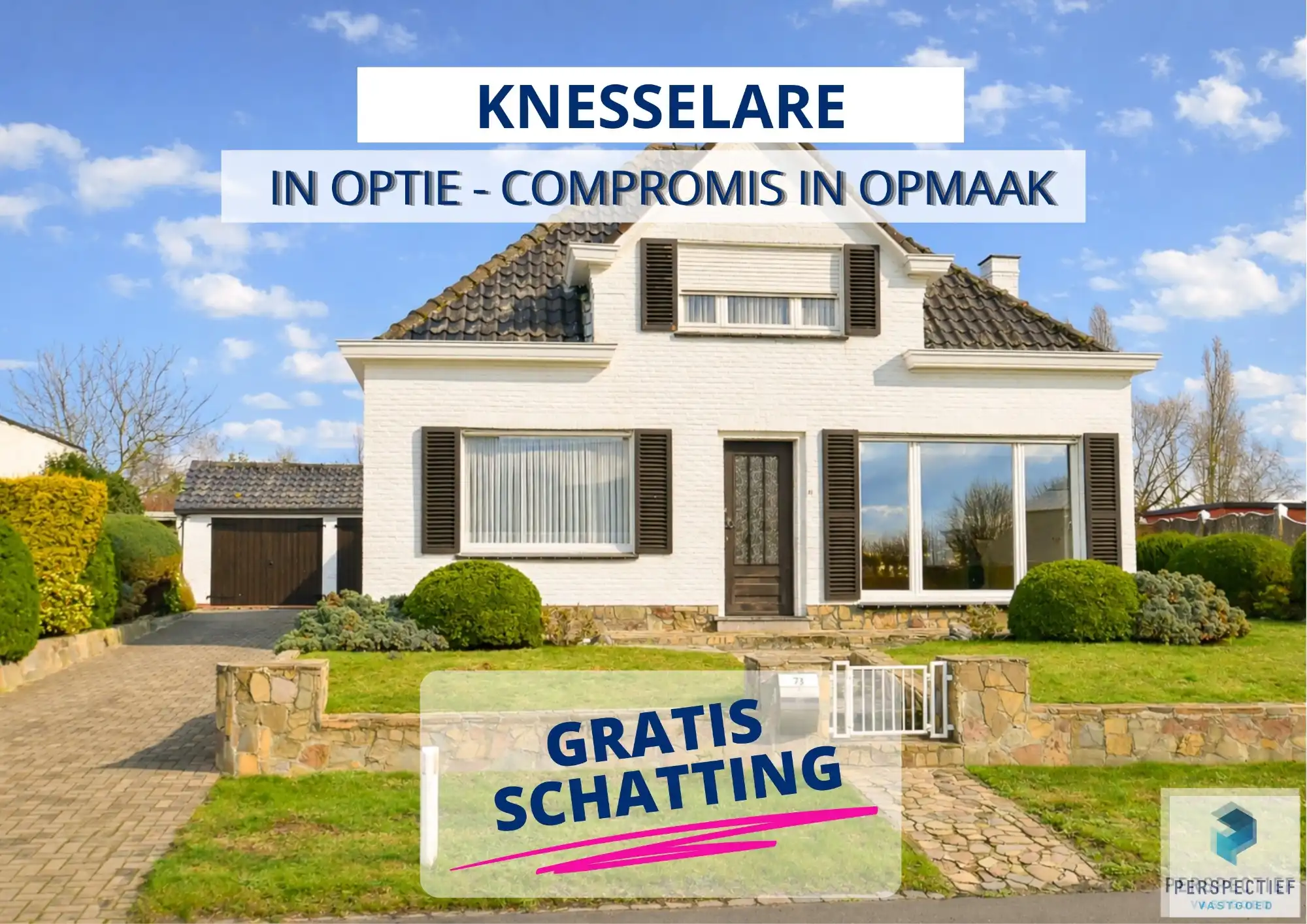 Hoofdfoto van de publicatie: IN OPTIE - COMPROMIS IN OPMAAK | Ruime woning met 3 slpk, grote dubbele garage en tuin op 829m²