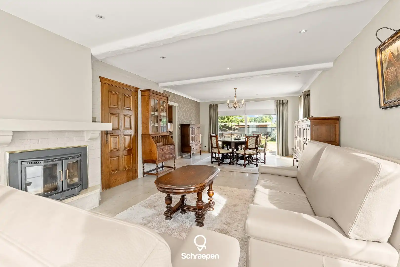 Ruime gelijkvloerse woning (232 m²) op breed perceel van 9 are op Ten Eikenen! foto 2