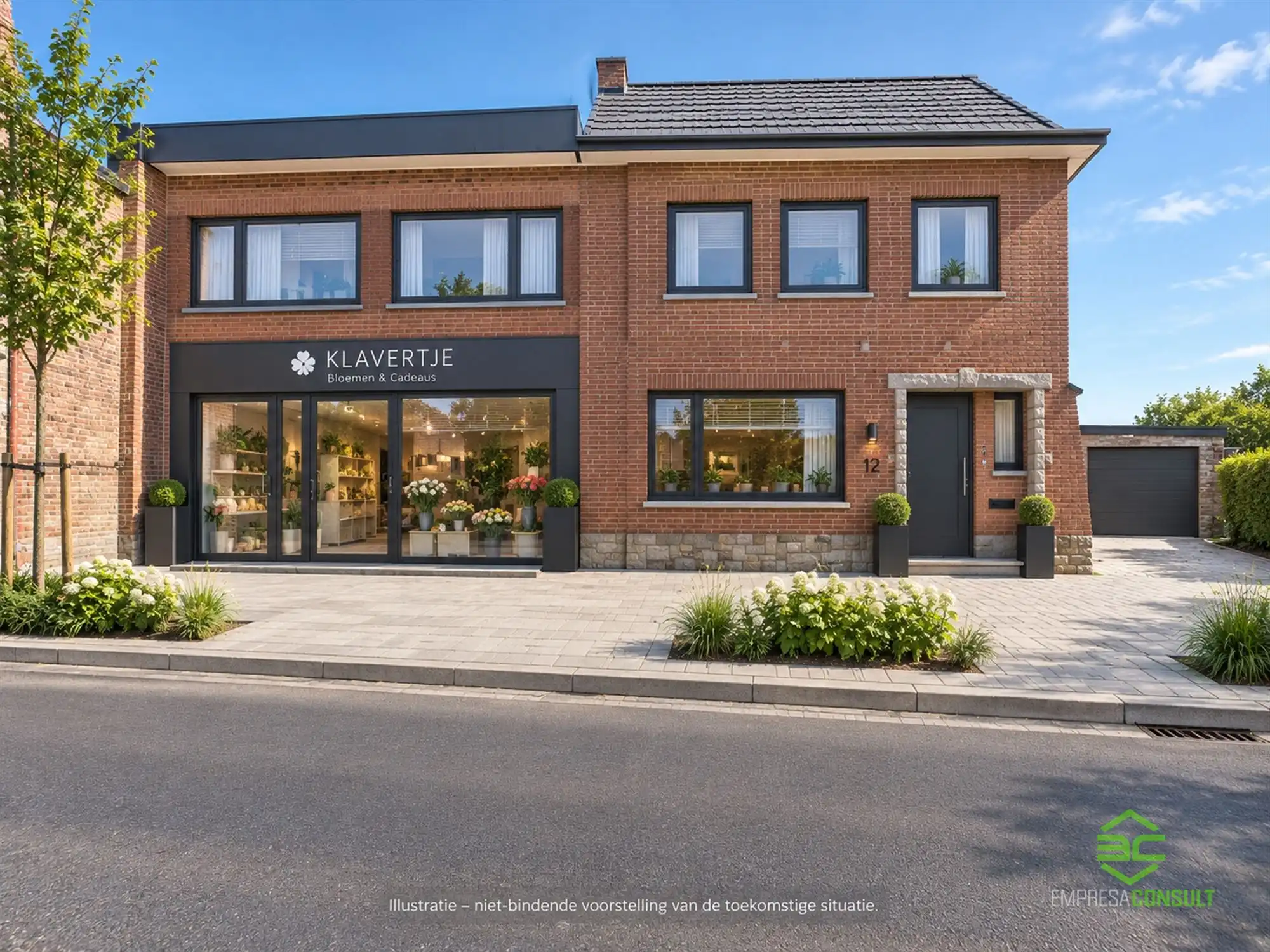 Ruime eigendom met woonst, appartement en opslagruimtes! foto 3