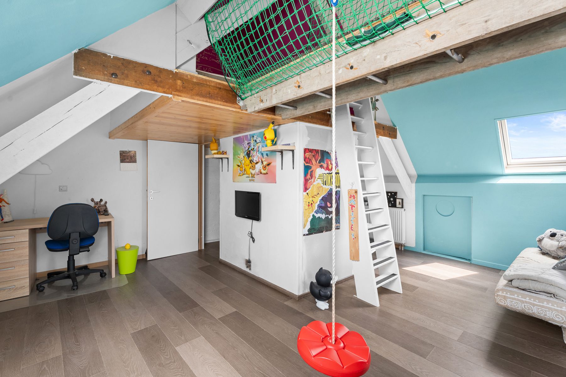 Instapklare halfopen woning met ZO-tuin én garage in Melsen! foto 23