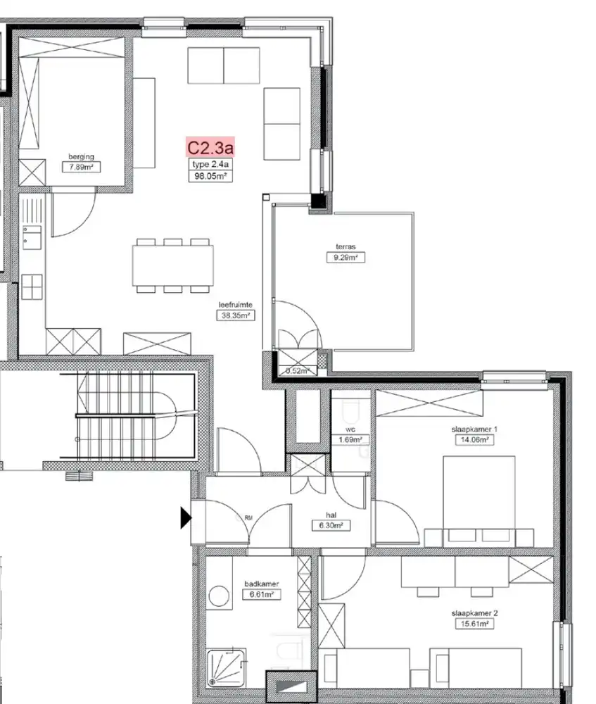 Exclusief en instapklaar appartement in Portavida Campus Genk foto 34