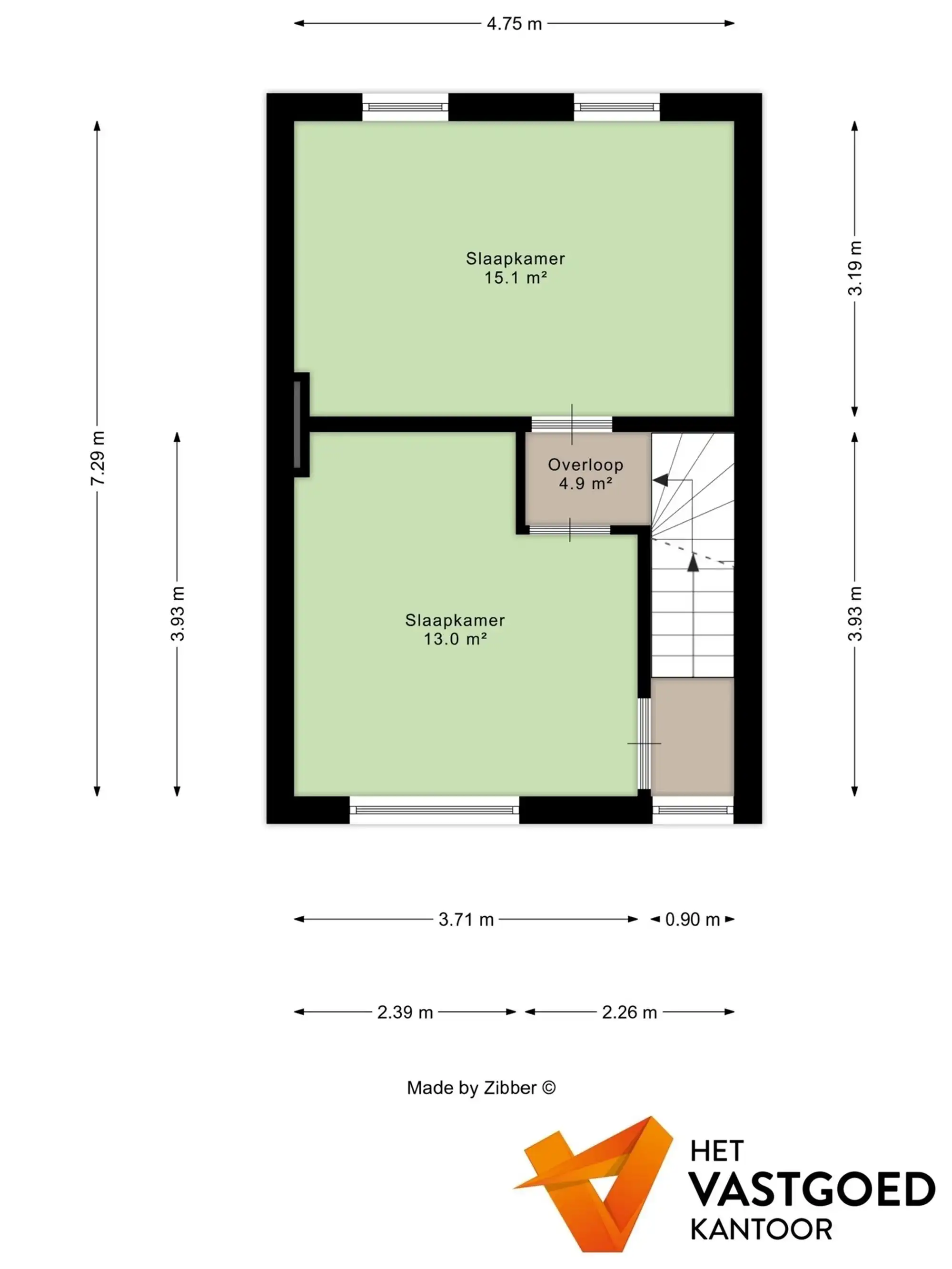 PERFECT ONDERHOUDEN WONING MET 3 SLAAPKAMERS + GARAGE OP PERCEEL VAN 5A62 TE BERINGEN foto 29