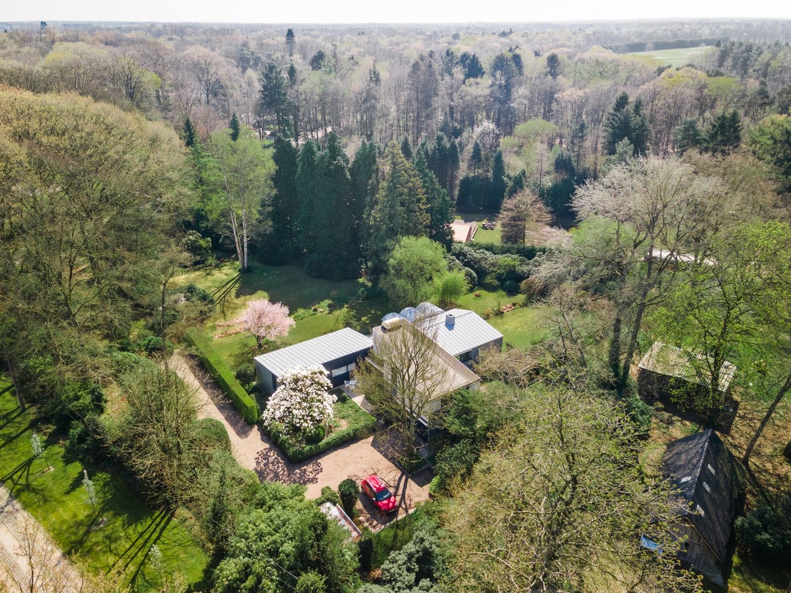 Hoofdfoto van de publicatie: Laagbouwvilla op domein van 4.953 m²