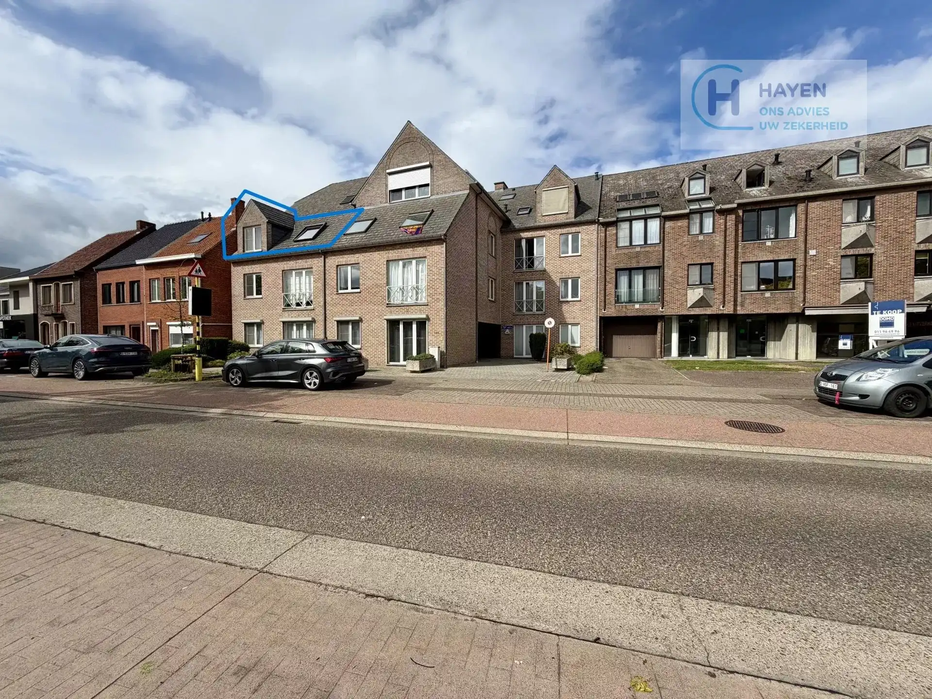 Instapklaar appartement met 2 slaapkamers en bovengrondse garage in hartje Kermt foto 17