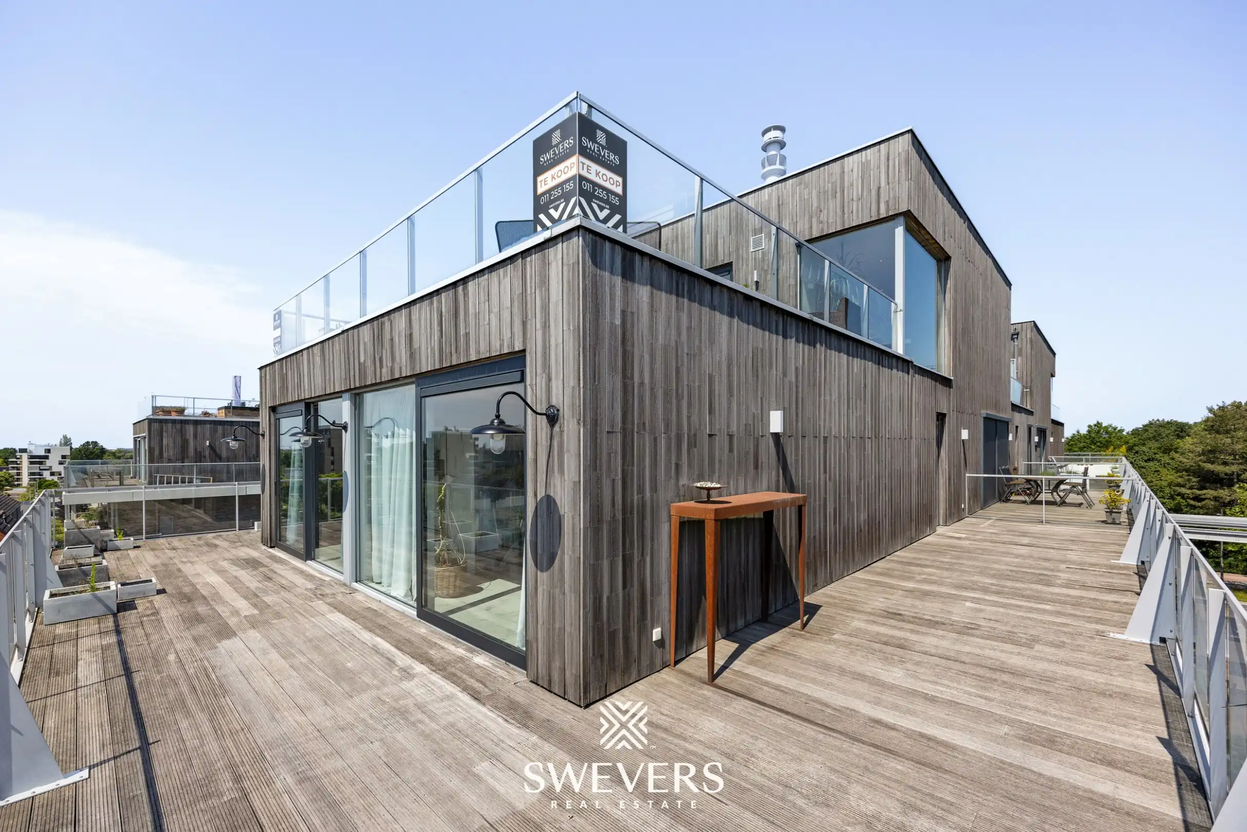 Luxueus penthouse van 204 m² met uitzonderlijke terrassen en panoramisch zicht in Hasselt foto 13
