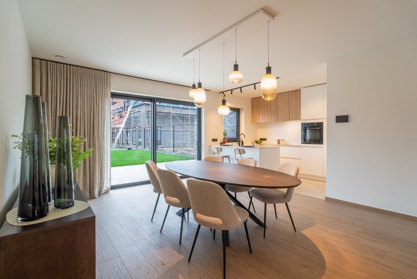 Moderne nieuwbouwwoning met 3 slaapkamers, tuin in Sint-Baafs-Vijve. foto 3