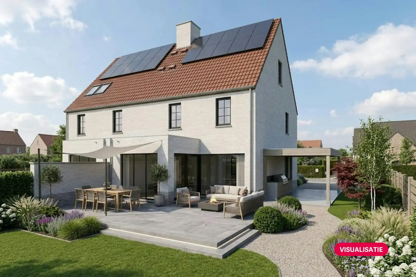 Landelijke nieuwbouwwoning met 3 kamers te koop in Avelgem foto 24