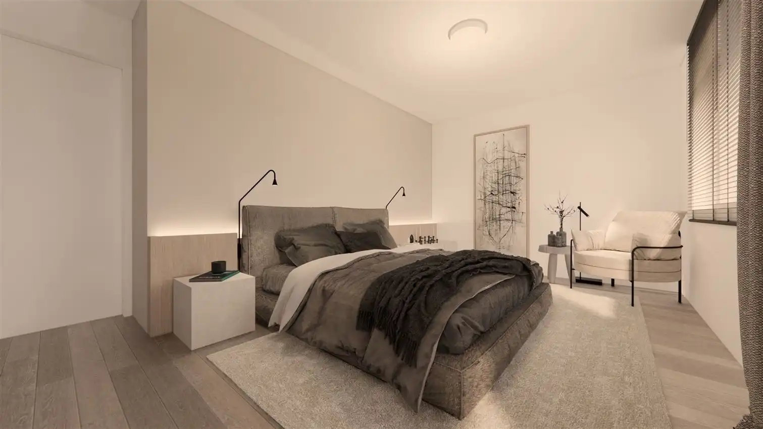 Kwalitatief afgewerkte nieuwbouwwoning met 3 slk. foto 23