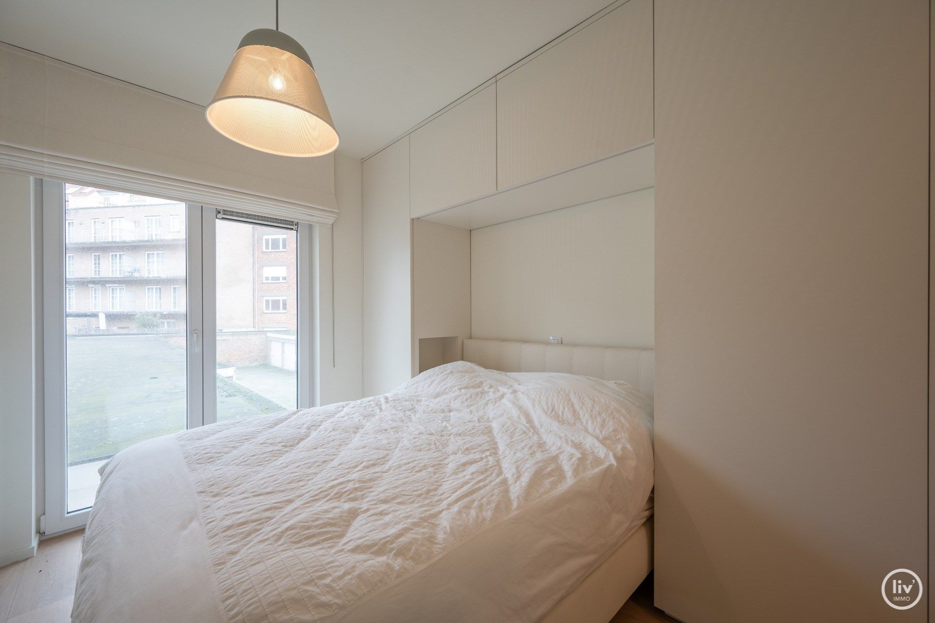 Récent (2015) appartement uitzonderlijk goed gelegen met open zicht over het Ijzerpark te Knokke.  foto 11