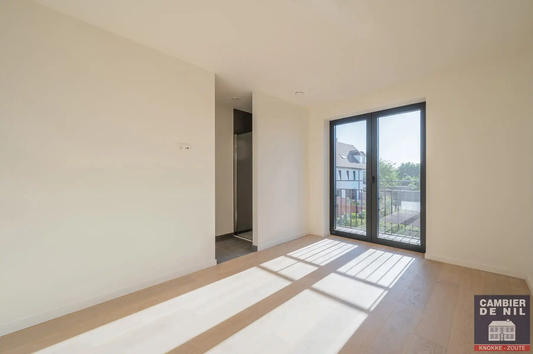 Nieuwbouw - ongemeubelde koppelvilla in rustige,  residentiële wijk te Knokke-Heist  foto 21