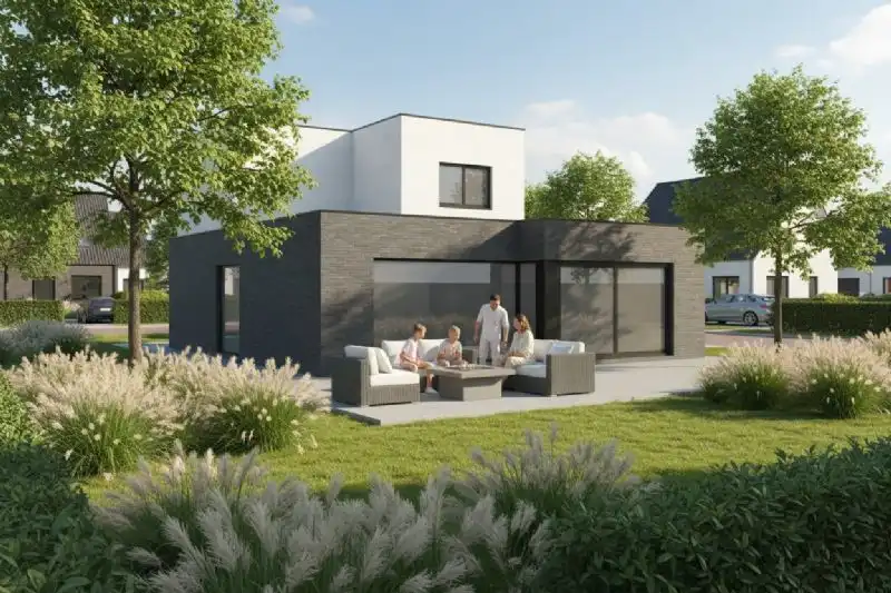 Nieuw te bouwen alleenstaande woning te Knesselare. foto 2