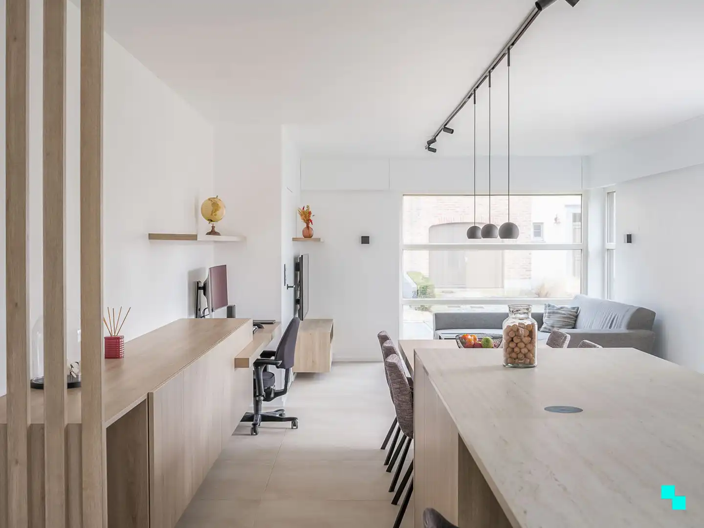 Instapklare halfopen bebouwing in het hart van Merelbeke foto 11