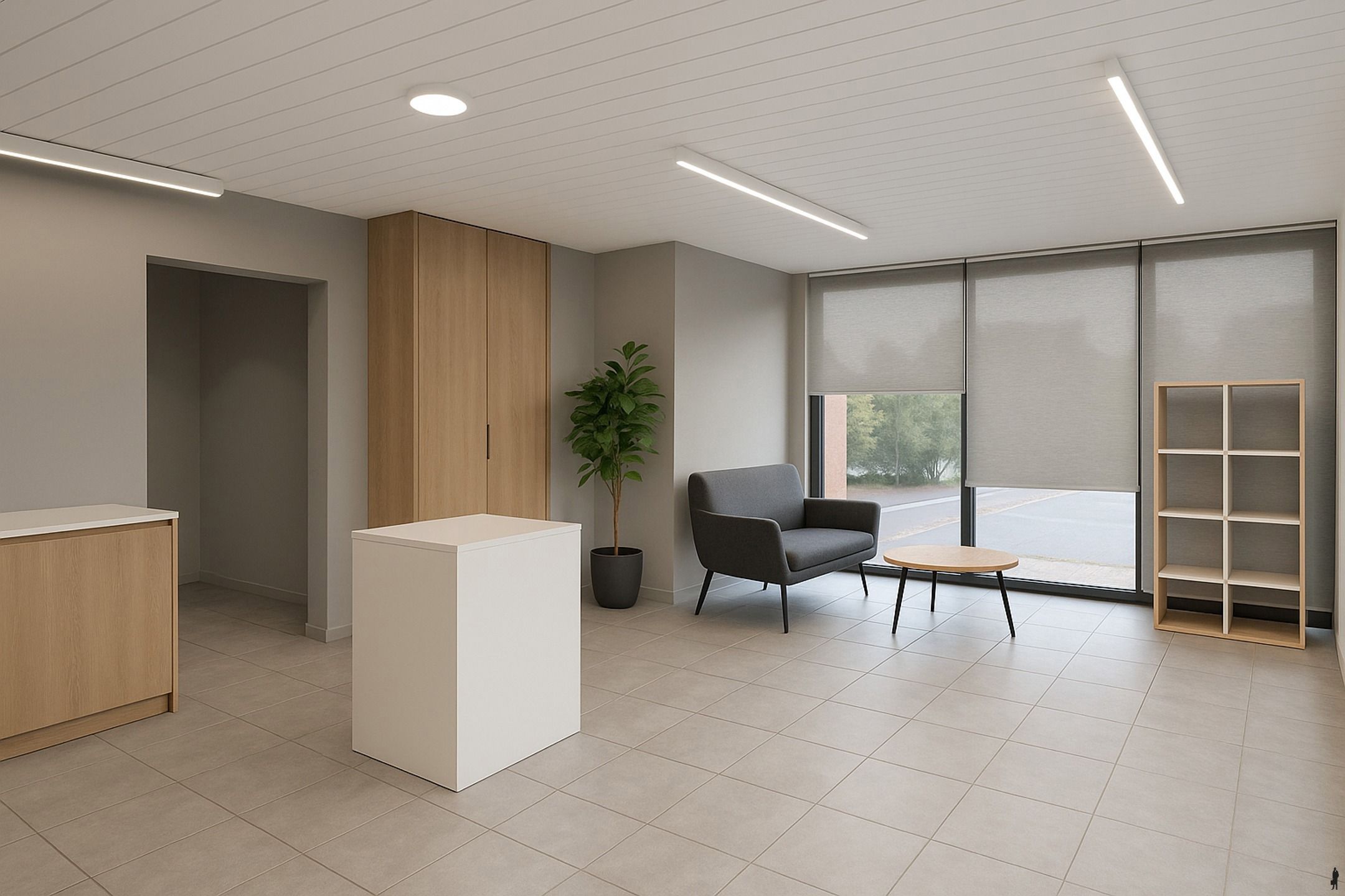 Handelsruimte van ca.163m2 aan doorgaande weg in Arendonk foto 2