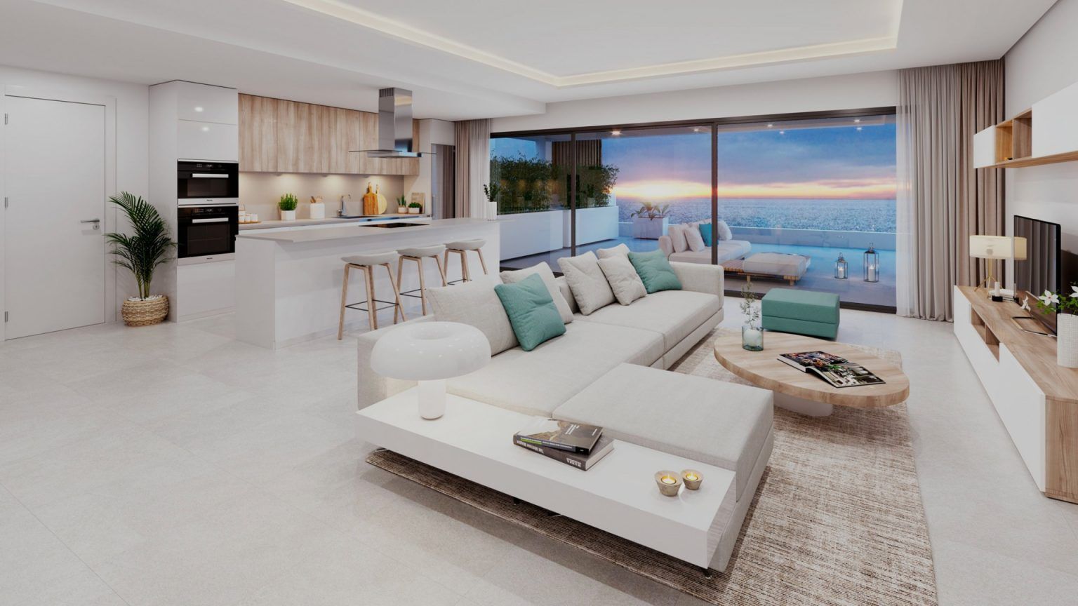 LUXE APPARTEMENTEN EN PENTHOUSES VAN 2-4 SLAAPKAMERS MET UITZICHT OP ZEE - ESTEPONA  foto 3