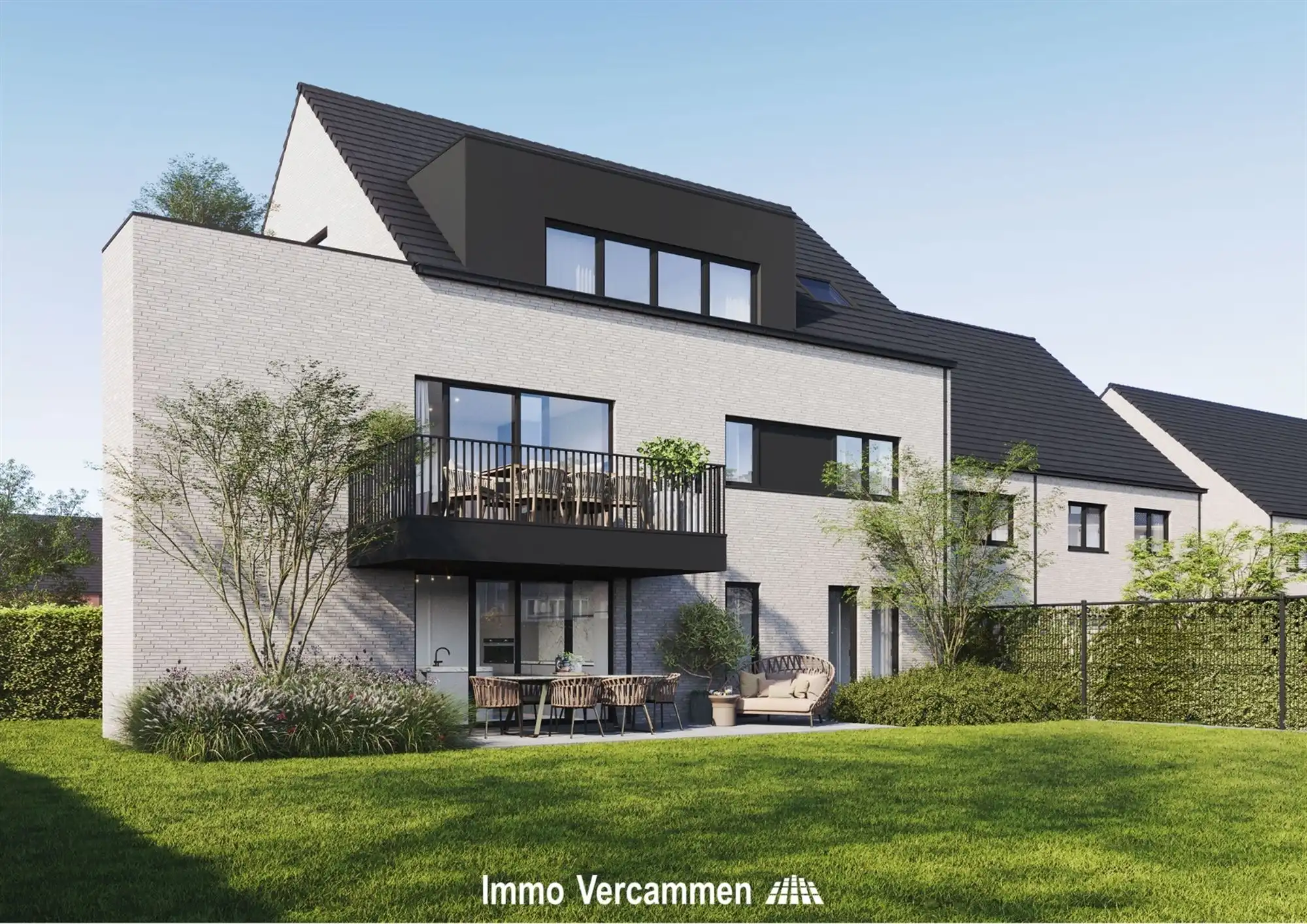 Appartement met 2 slaapkamers en ruim terras te Putte. foto 4