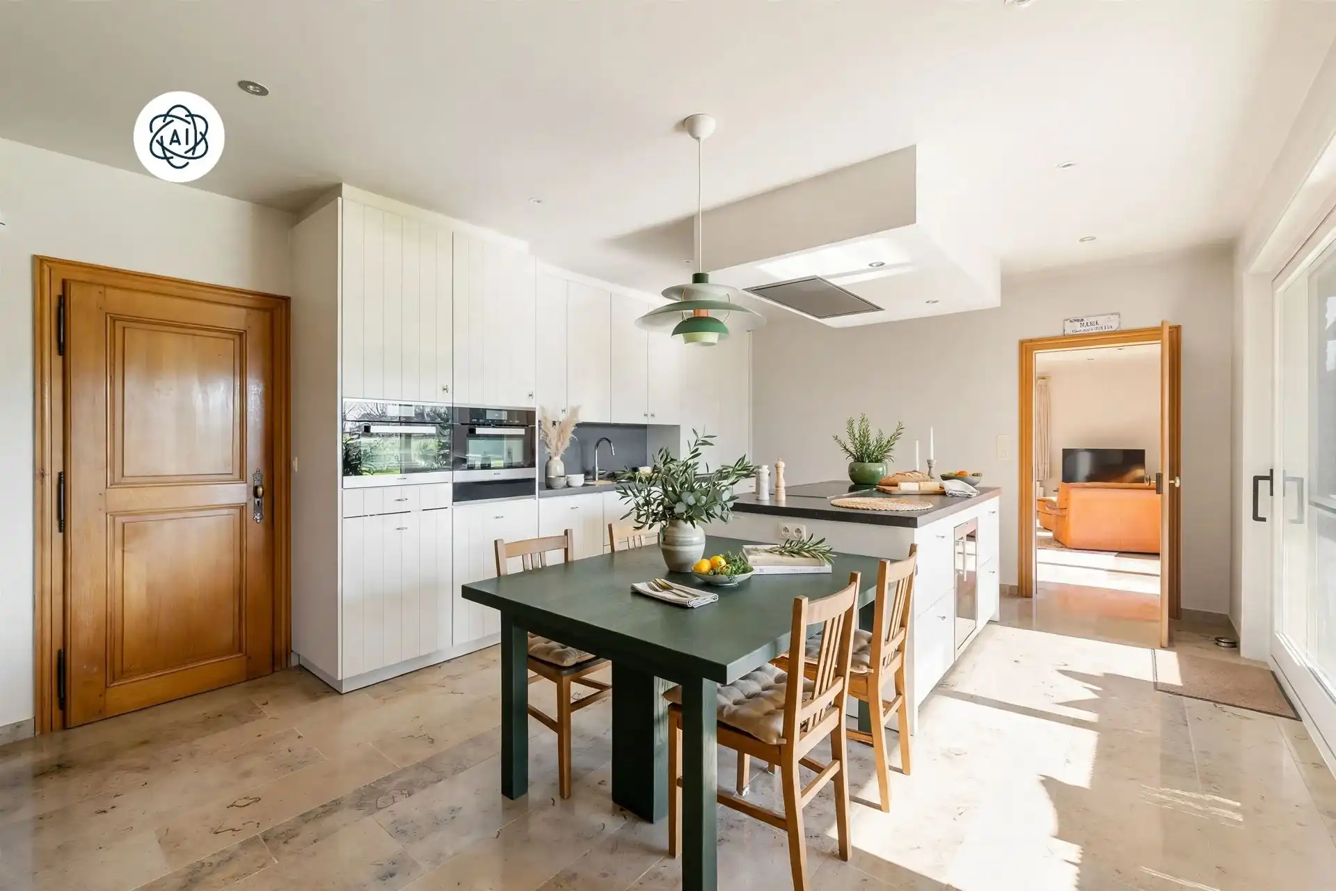 Exclusieve grote villa met 4 slk, 2 bad en prachtig zicht!  foto 16