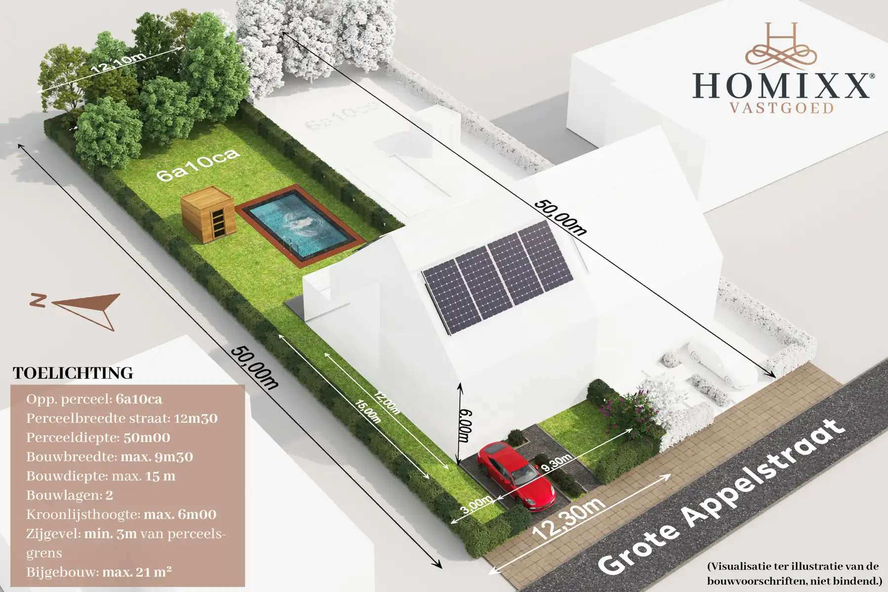 Uitstekend gelegen bouwgrond voor HOB in rustige straat foto 2