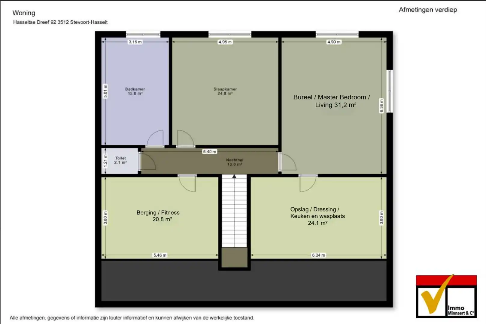 Woning te Hasseltse Dreef 92 , 3512 Stevoort foto 16