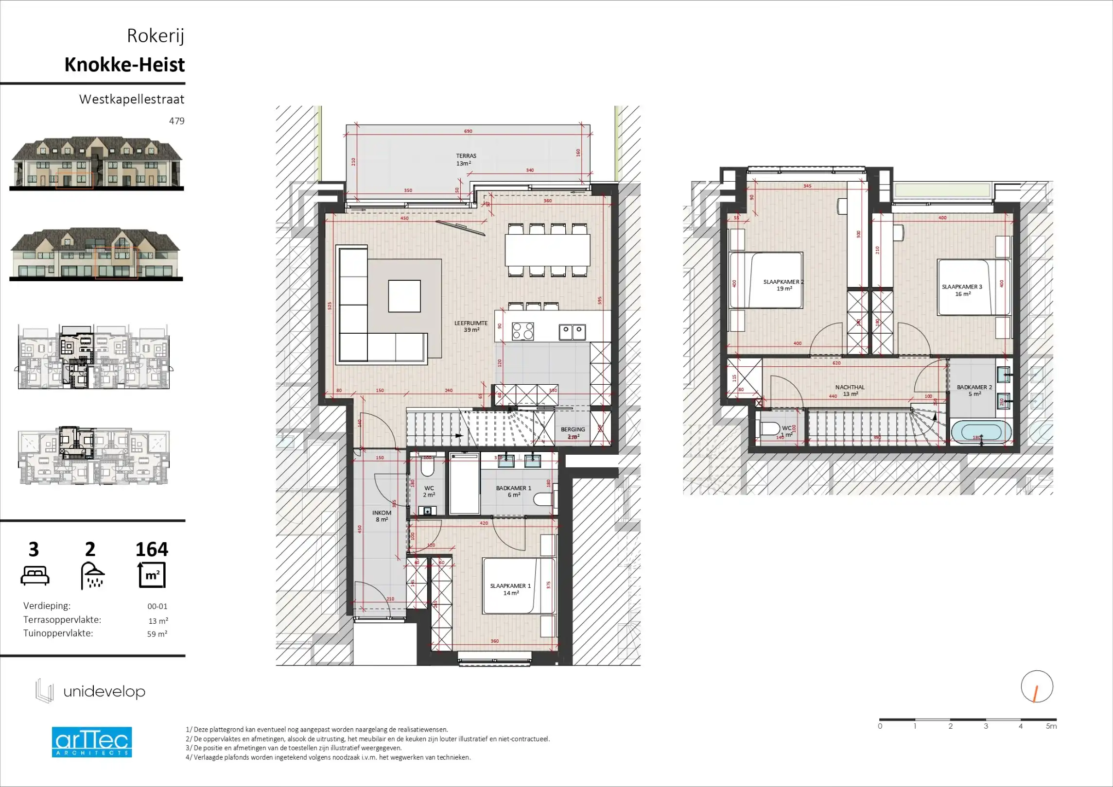Duplex stapelwoning met tuin in Res. Rokerij – Westkapelle foto 4