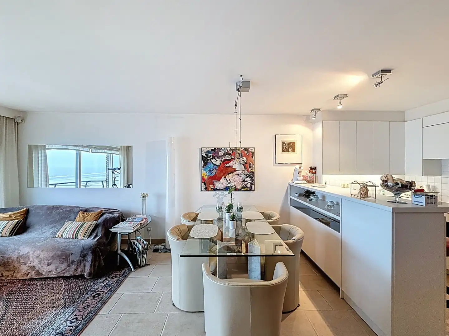 Appartement met 2 terrassen en frontaal zeezicht te Nieuwpoort foto 5