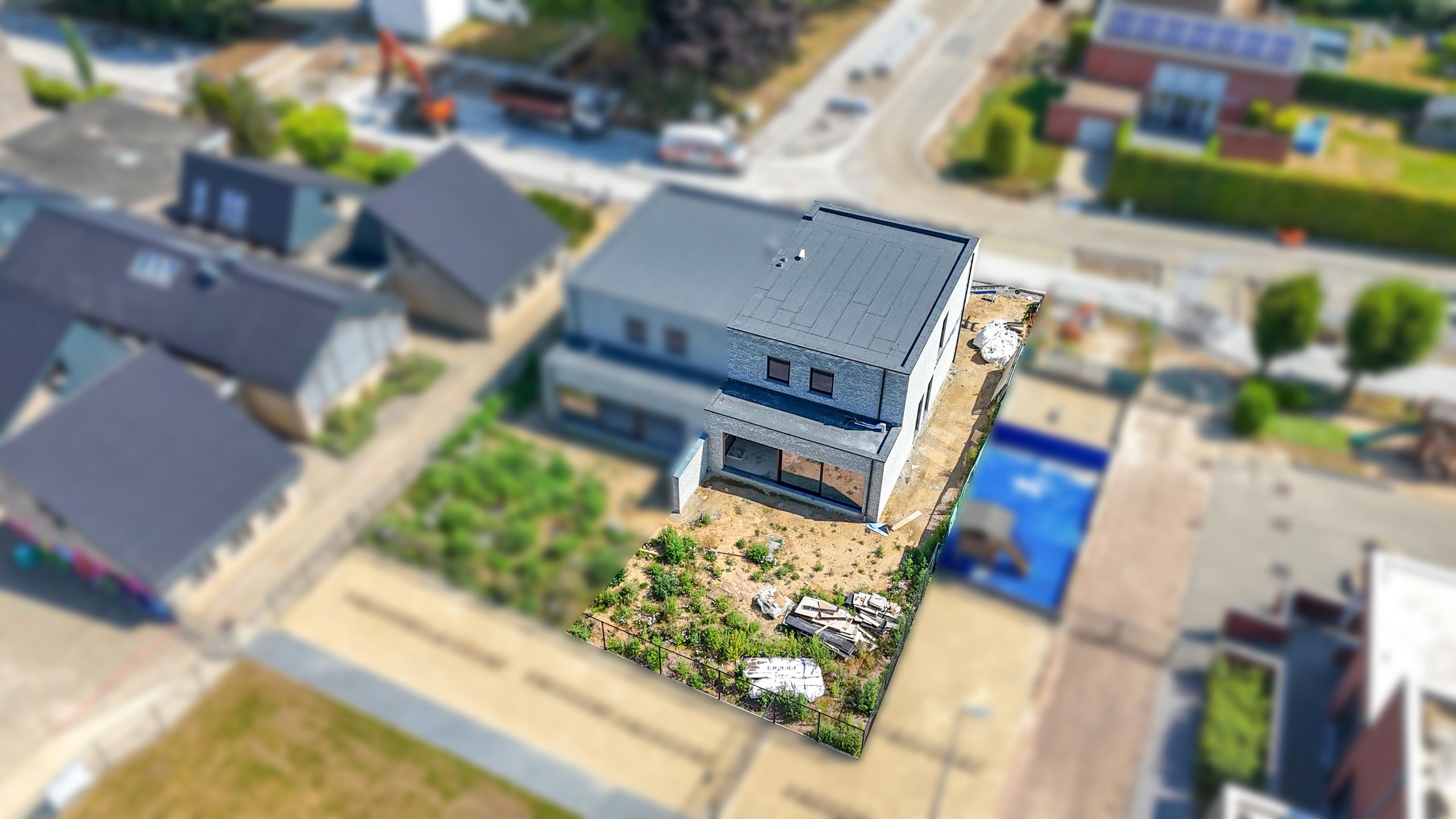Moderne casco woning met 4slpks en bureauruimte in Boekt! foto 9