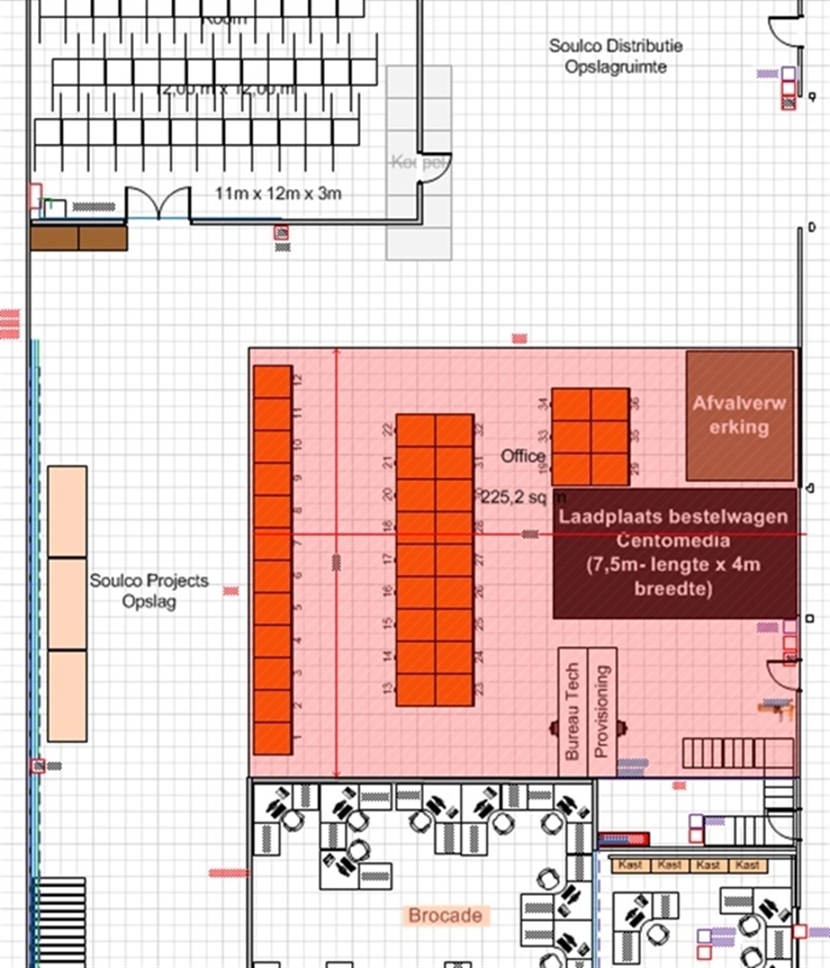 Bemeubeld kantoor van 154 m² met magazijn te huur in Paal/Beringen foto 15