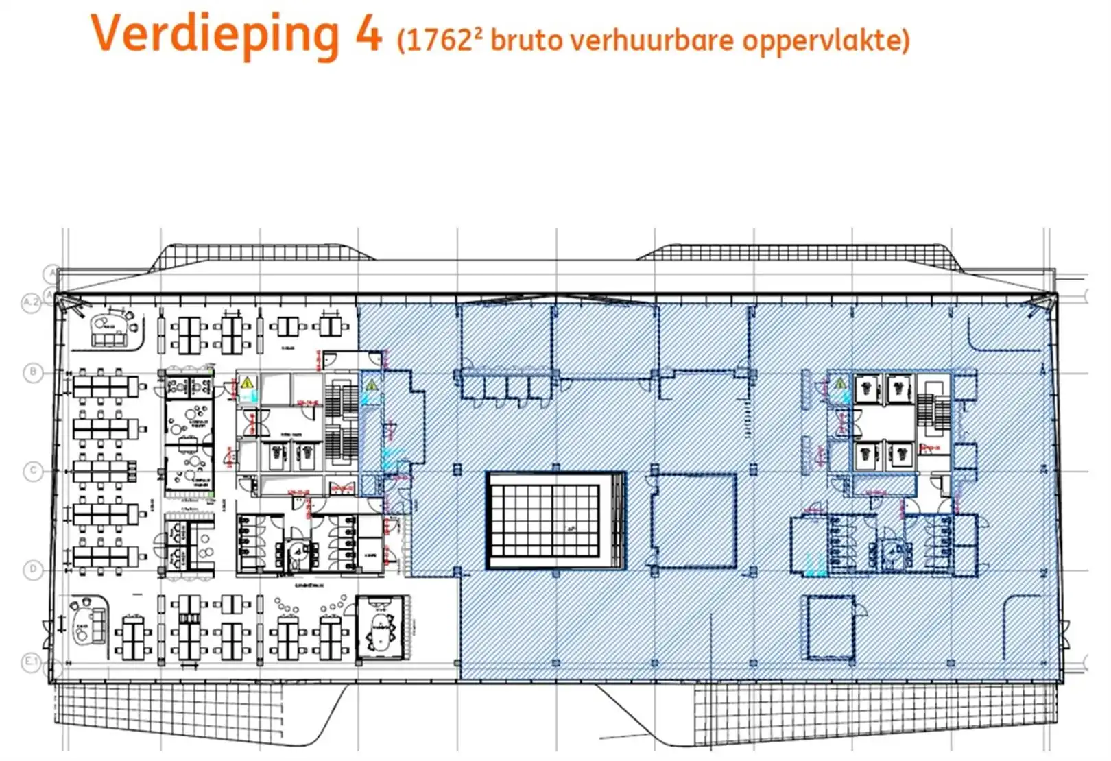 Diamond Building - Ingericht kantoren  foto 22