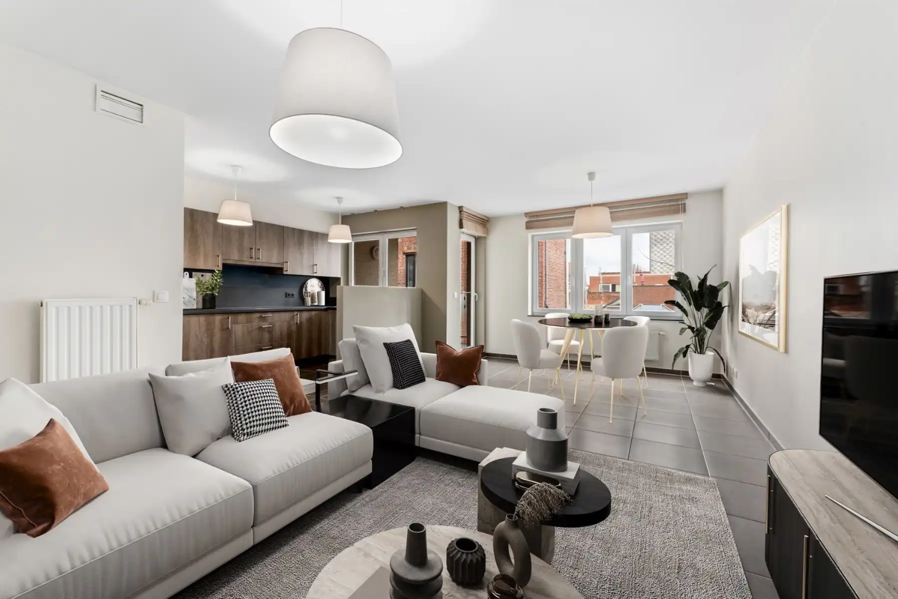 Recent appartement met  3 slaapkamers, 2 terrassen, ondergrondse parking, energielabel A foto {{pictureIndex}}