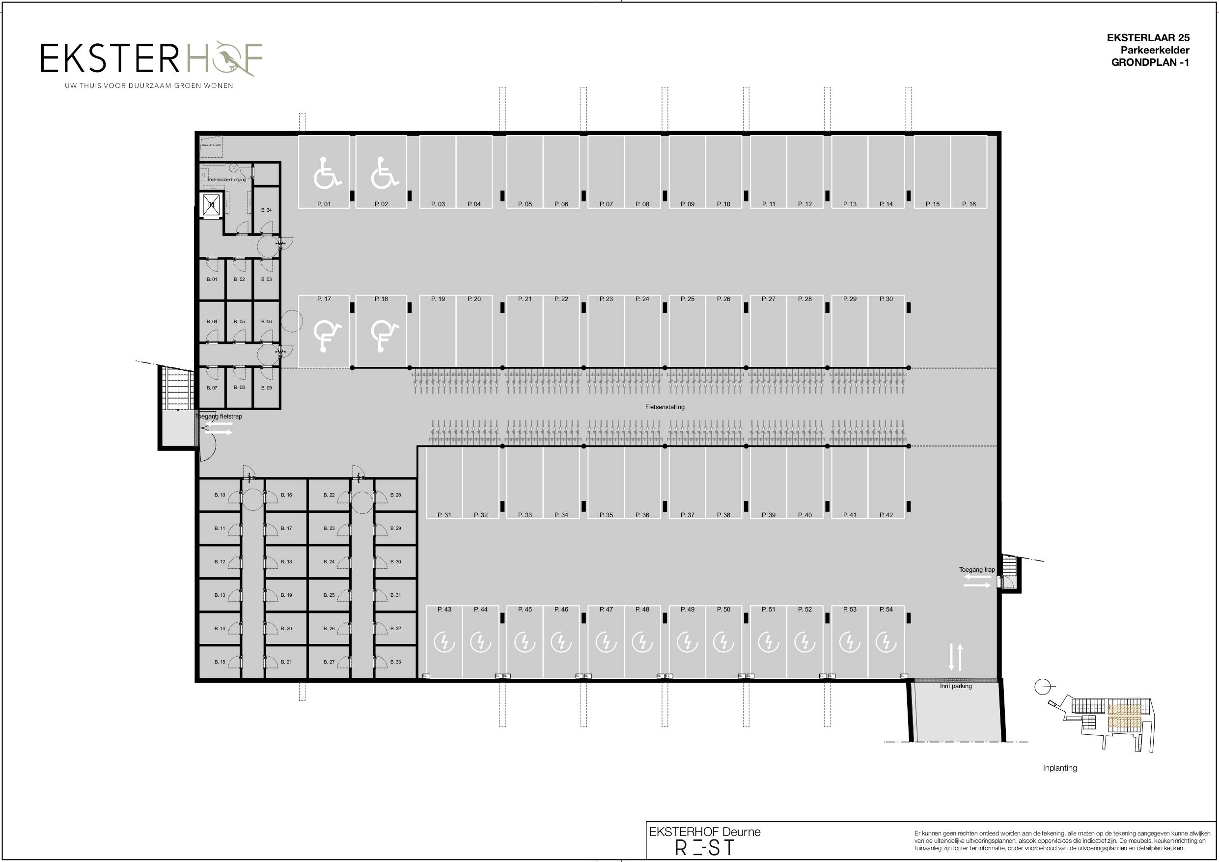 Ondergrondse autostaanplaatsen (pakket als investering) te Deurne-Zuid regio Eksterlaar foto 8