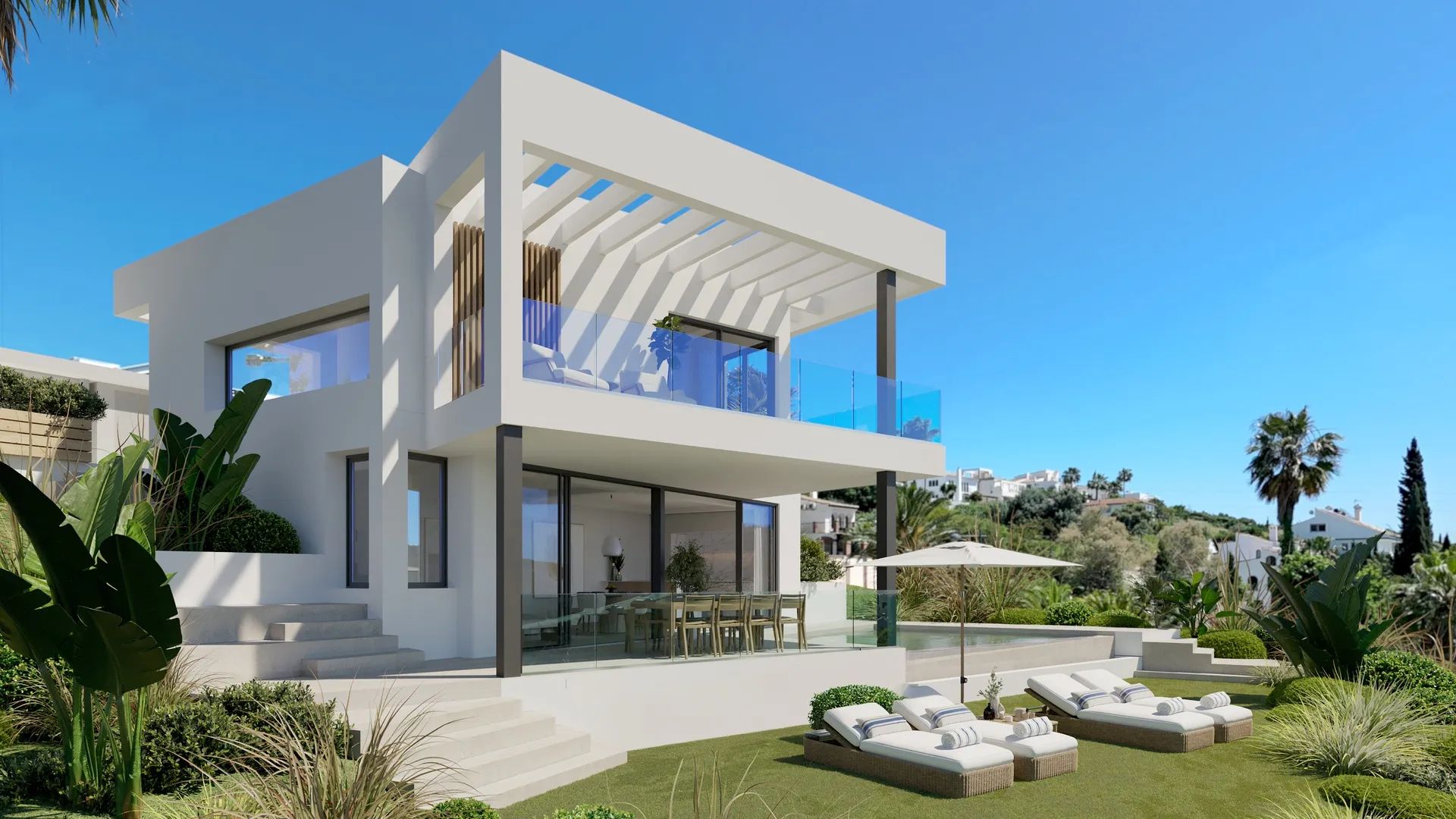 Design, natuur en comfort in perfecte harmonie – exclusieve villa’s in Estepona foto 14