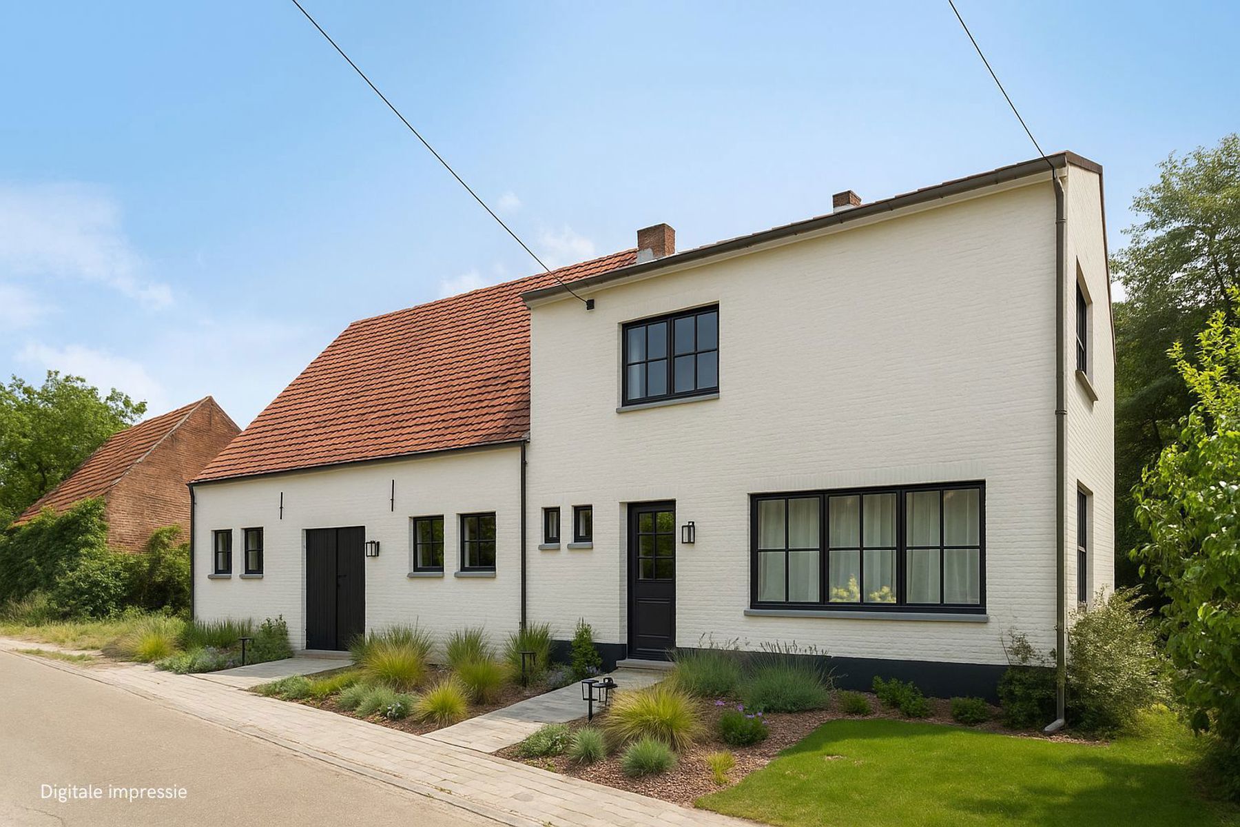 Te renoveren hoeve met authentieke schuur en stallen foto 3
