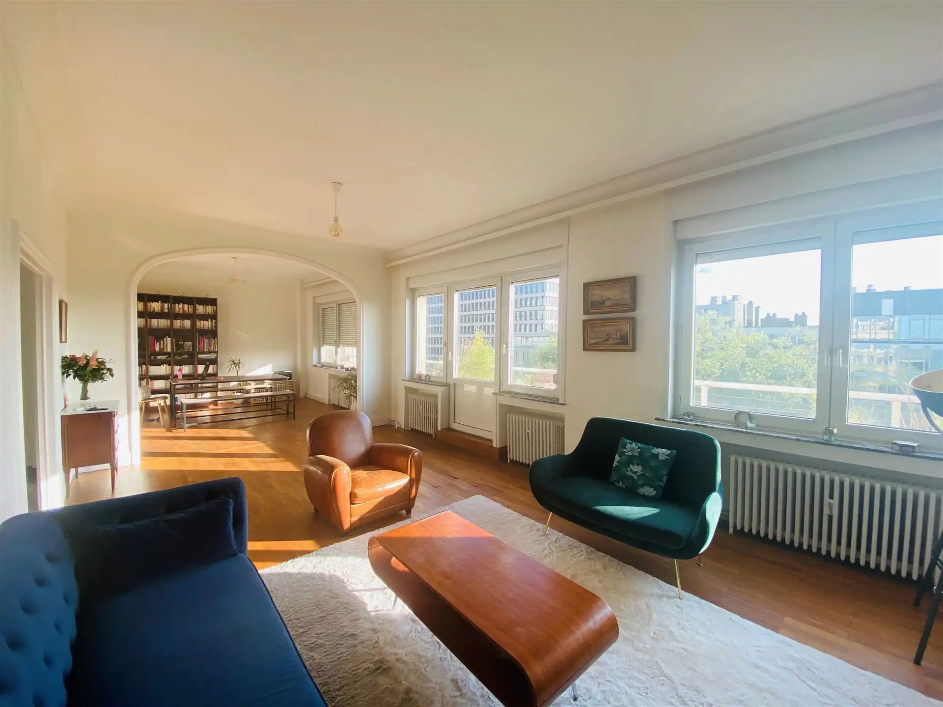 Kamer in een gedeelde woning in een appartement met terras foto 2