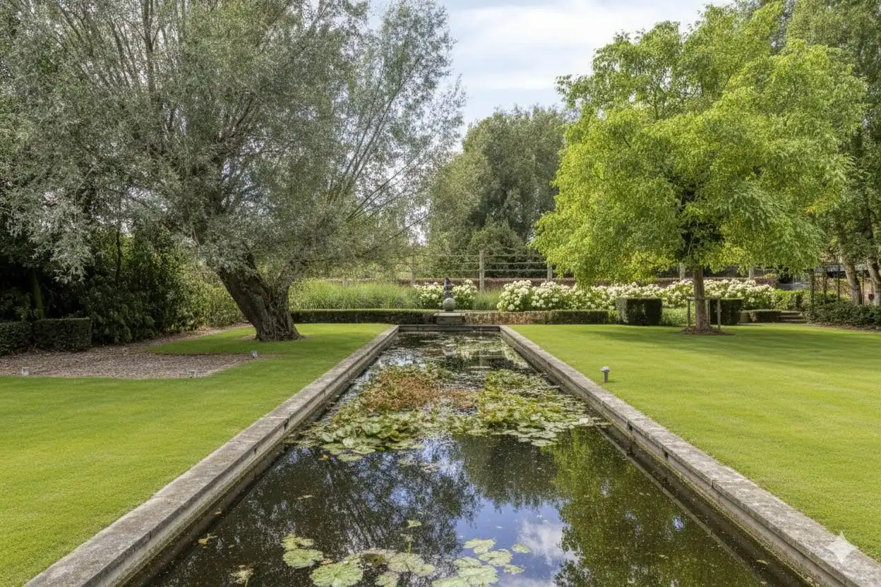 Unieke villa te koop in Zwevezele met prachtige tuin foto 11