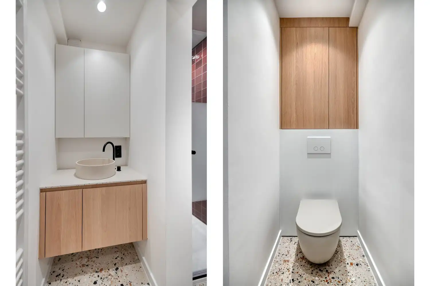 Gerenoveerd appartement met 2 slaapkamers en een terras nabij het Citadelpark en het Sint-Pietersstation. foto 10