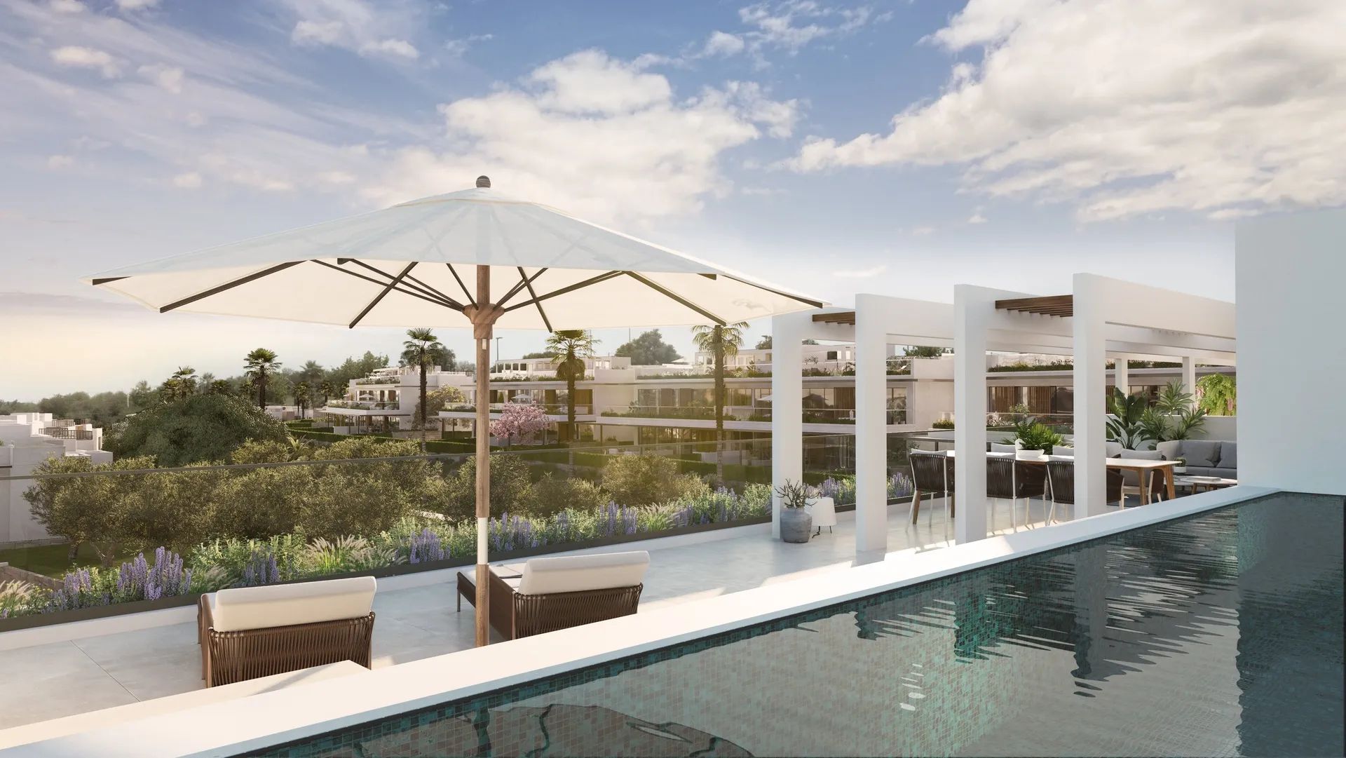 Ontdek deze adembenemende appartementen eerste lijn golf in Marbella: moderne luxe van hoge kwaliteit! foto 7