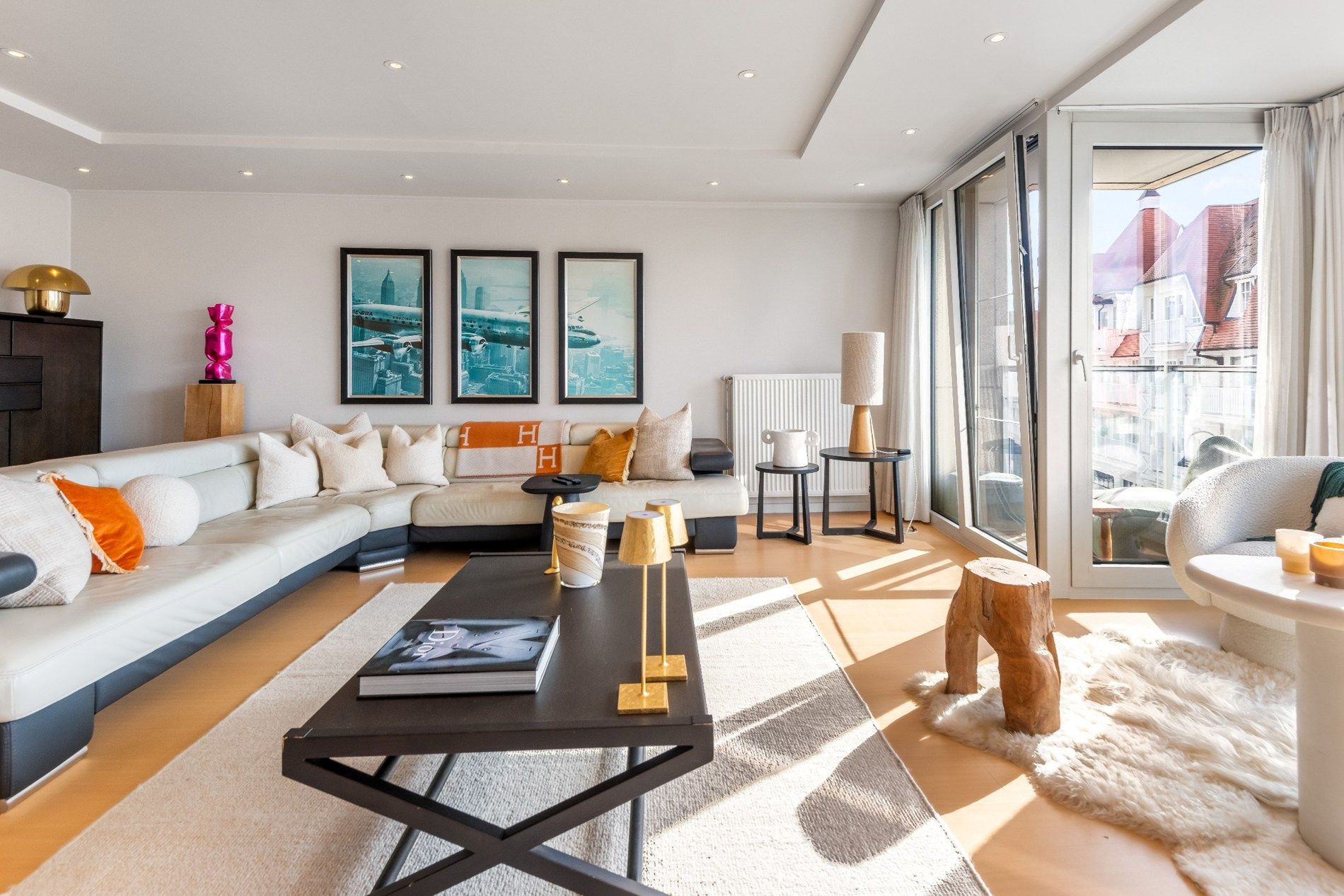 Zuidgericht appartement op de Kustlaan in het Zoute met UNIEK OPEN ZICHT ! foto 6