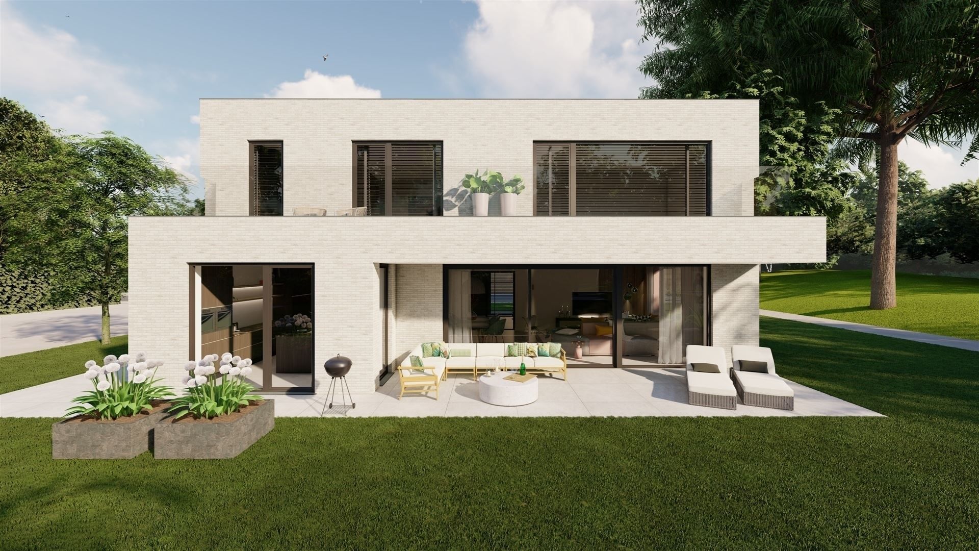 Moderne en grote nieuwbouwvilla met zuid-gerichte tuin! foto 14