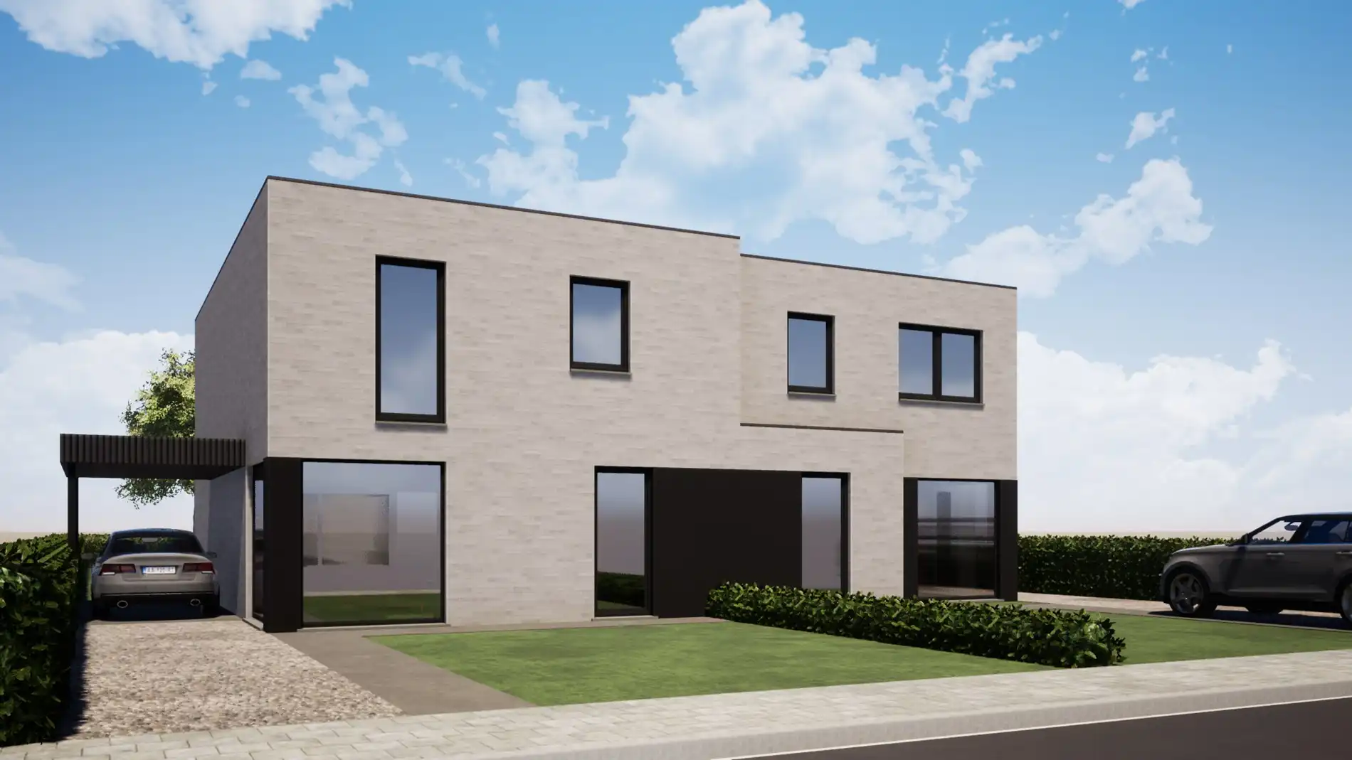 Ruime halfopen bebouwing op 400 m² met Zuid georiënteerde tuin op topligging te Torhout foto 4