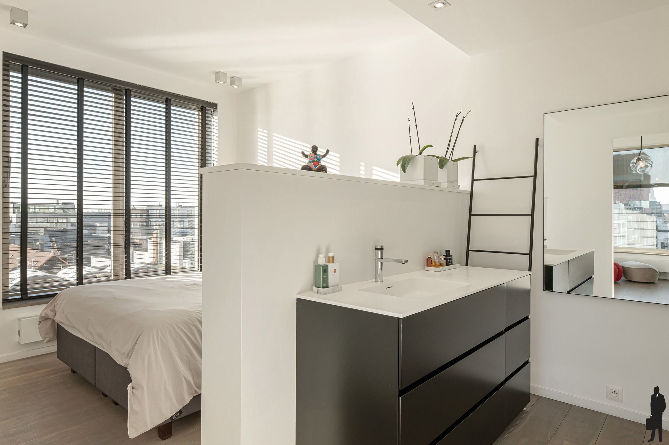 Stijlvol appartement met zicht over het Eilandje foto 7